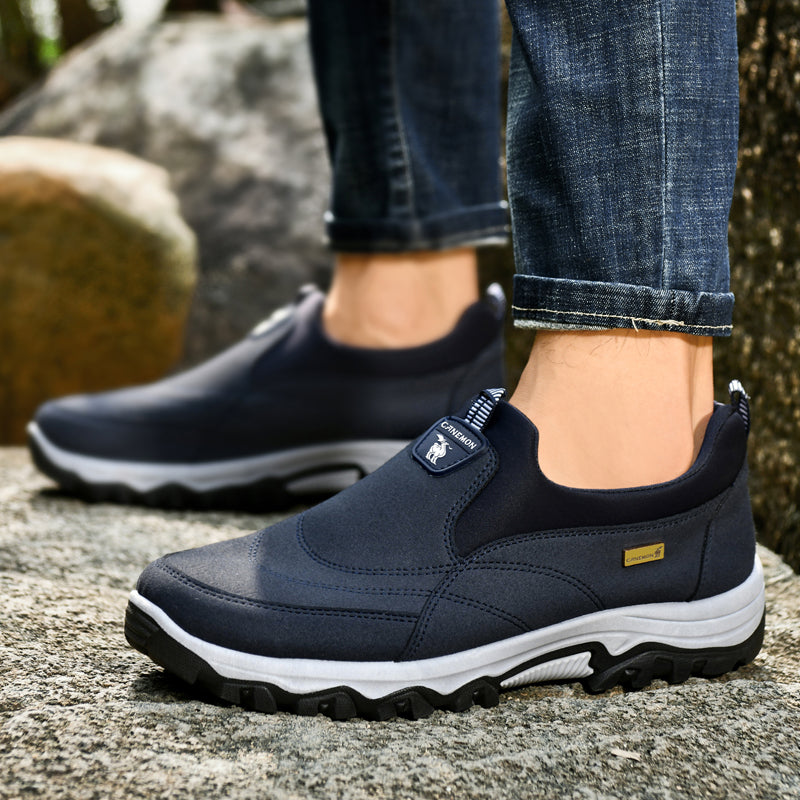 Men's Comfortable Waterproof Breathable Walking Shoes – Hiking Shoes, Work Shoes