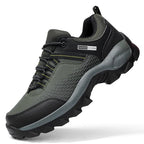 Men's Wear-Resistant Waterproof Hiking Shoes – Wide Toe, Non-Slip, Anti-Puncture