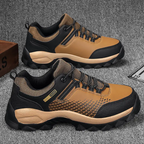 Men's Wear-Resistant Waterproof Hiking Shoes – Wide Toe, Non-Slip, Anti-Puncture
