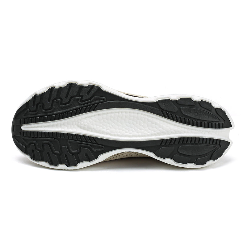 Men's Slip-On Sneakers – Laceless, Breathable, Non-Slip Grip, Cushioned Footbed, Wide Toe Box