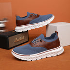 Men's lightweight waterproof Oxford shoes, comfortable and soft, suitable for walking - wide last and extended design