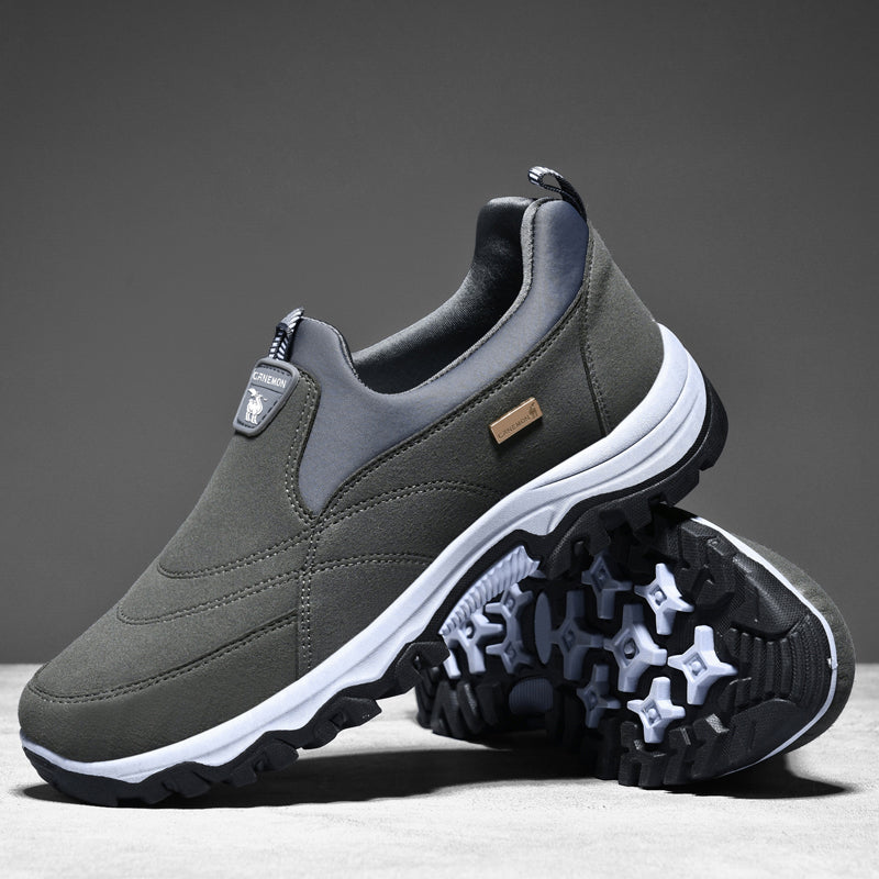 Men's Comfortable Waterproof Breathable Walking Shoes – Hiking Shoes, Work Shoes