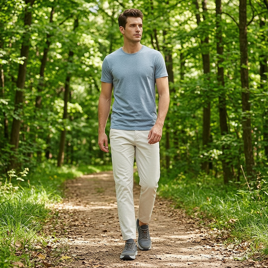 ⏰Limited Time Sale 70% OFF - Men's Lightweight Trail Hiking Shoes – Waterproof Anti-Slip Trail Shoes With Cushioned Sole, Protective Toe & Durable Traction-Wide Toe Box, Arch Support