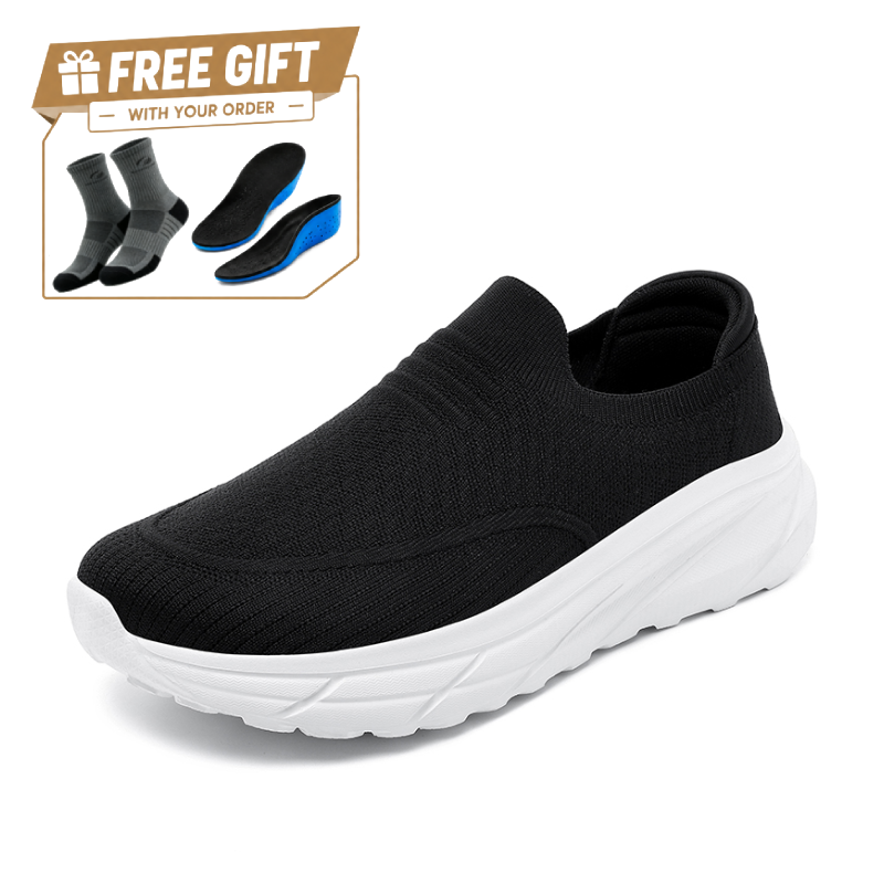 ⏰Limited Time Sale 70% OFF - Men's Slip-On Walking Shoes, Lightweight Casual Sneakers for Men, Suitable For Walking, Work, Travel And Everyday Wear