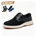 ⏰Limited Time Sale 70% OFF - Men's Casual Suede Dress Shoes – Business Casual Walking Shoes, Suitable For Work, Office, And Everyday wear