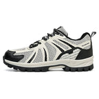 Men's Outdoor Mesh Hiking Shoes – Zero-Pressure, Wide Toe Box,Traction Sole, Breathable And Waterproof Upper