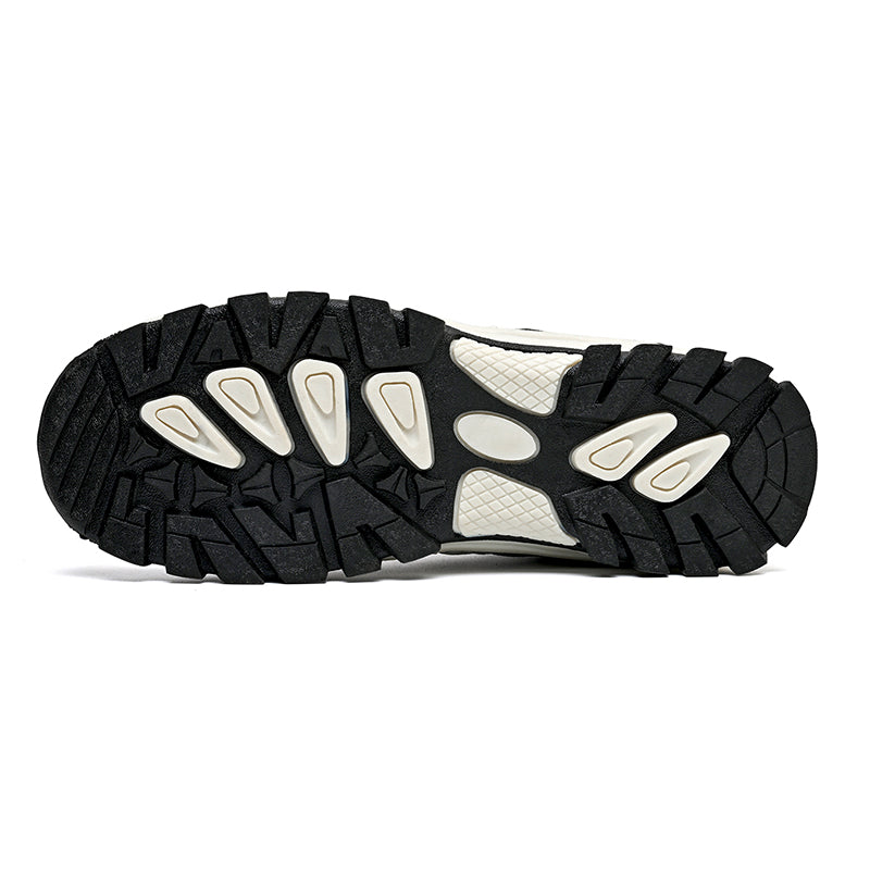 Men's Outdoor Mesh Hiking Shoes – Zero-Pressure, Wide Toe Box,Traction Sole, Breathable And Waterproof Upper