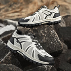 Men's Outdoor Mesh Hiking Shoes – Zero-Pressure, Wide Toe Box,Traction Sole, Breathable And Waterproof Upper