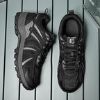 Men's Outdoor Mesh Hiking Shoes – Zero-Pressure, Wide Toe Box,Traction Sole, Breathable And Waterproof Upper