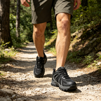 Men's Outdoor Mesh Hiking Shoes – Zero-Pressure, Wide Toe Box,Traction Sole, Breathable And Waterproof Upper