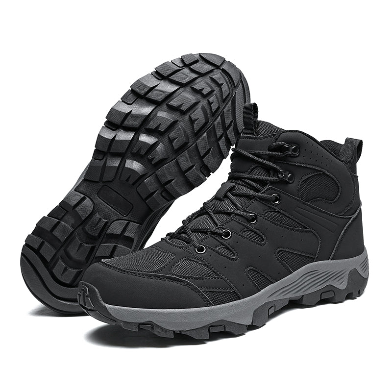 Men's Mesh Hiking Boots - Enhanced Support, Wide Toe Box, Impact Resistance, Waterproof, Slip-Resistant, Puncture-Resistant