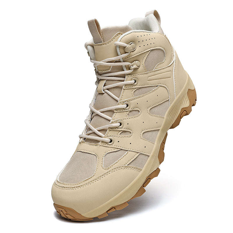 Men's Mesh Hiking Boots - Enhanced Support, Wide Toe Box, Impact Resistance, Waterproof, Slip-Resistant, Puncture-Resistant