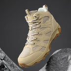 Men's Mesh Hiking Boots - Enhanced Support, Wide Toe Box, Impact Resistance, Waterproof, Slip-Resistant, Puncture-Resistant