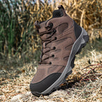 Men's Mesh Hiking Boots - Enhanced Support, Wide Toe Box, Impact Resistance, Waterproof, Slip-Resistant, Puncture-Resistant