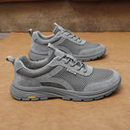 Men's Mesh Hiking Shoes-Wide Toe Box, Breathable, Non-Slip, Puncture-Resistant—Suitable for Various Scenarios