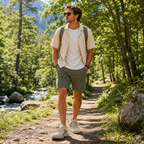 Men's Mesh Hiking Shoes-Wide Toe Box, Breathable, Non-Slip, Puncture-Resistant—Suitable for Various Scenarios