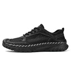 ⏰Limited Time Sale 70% OFF - Men's Mesh Hiking Shoest, Wide Toe Box, Breathable, Quick-Drying, Slip-Resistant, Puncture-Resistant