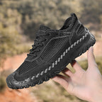 ⏰Limited Time Sale 70% OFF - Men's Mesh Hiking Shoest, Wide Toe Box, Breathable, Quick-Drying, Slip-Resistant, Puncture-Resistant