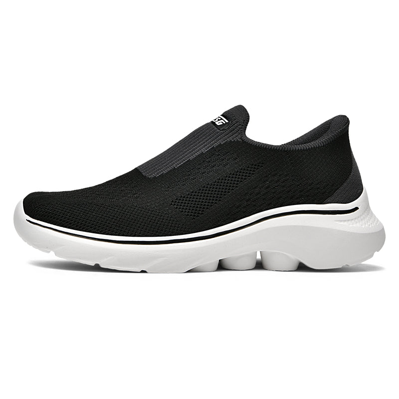 ⏰Limited Time Sale 70% OFF - Men's Slip-on Hiking Shoes - Cushioning Support, Wide Toe Box, Arch Support, Laceless, Comfortable, Breathable, Slip-Resistant, And Puncture-Resistant
