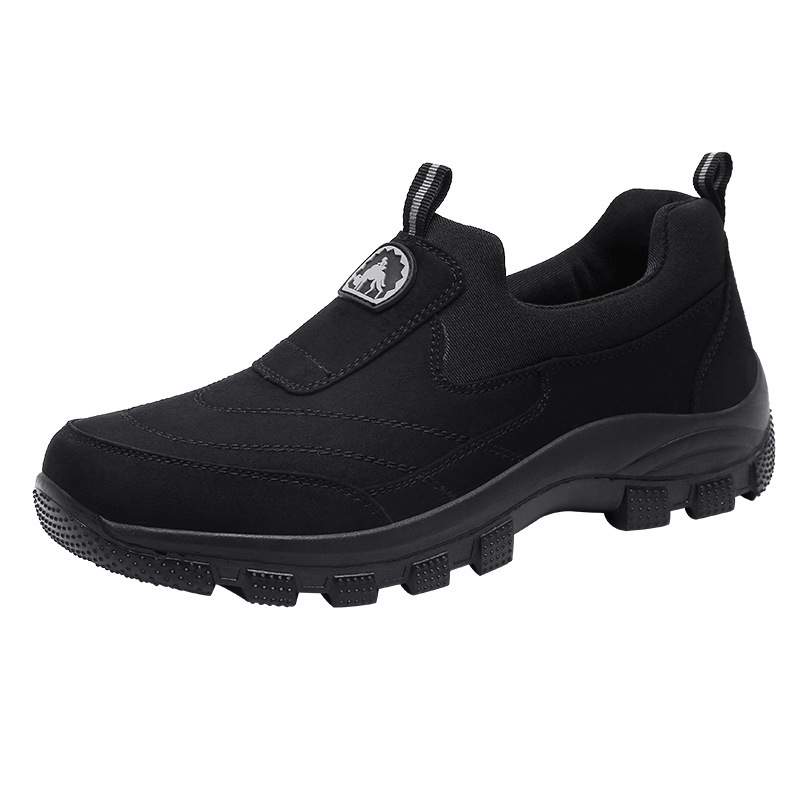 ⏰Limited Time Sale 70% OFF - Men's Orthopedic Slip-on Hiking Shoes – Arch Support, Wide Toe Box, Slip-On Design, Waterproof, Slip-Resistant, Puncture-Resistant – Quickly And Effectively Relieves Foot Pain Caused By Prolonged Wear