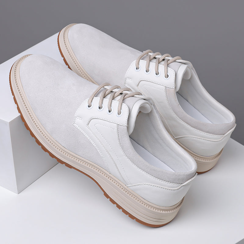 ⏰Limited Time Sale 70% OFF - Men's Casual Suede Dress Shoes – Business Casual Walking Shoes, Suitable For Work, Office, And Everyday wear