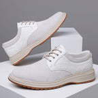 ⏰Limited Time Sale 70% OFF - Men's Casual Suede Dress Shoes – Business Casual Walking Shoes, Suitable For Work, Office, And Everyday wear
