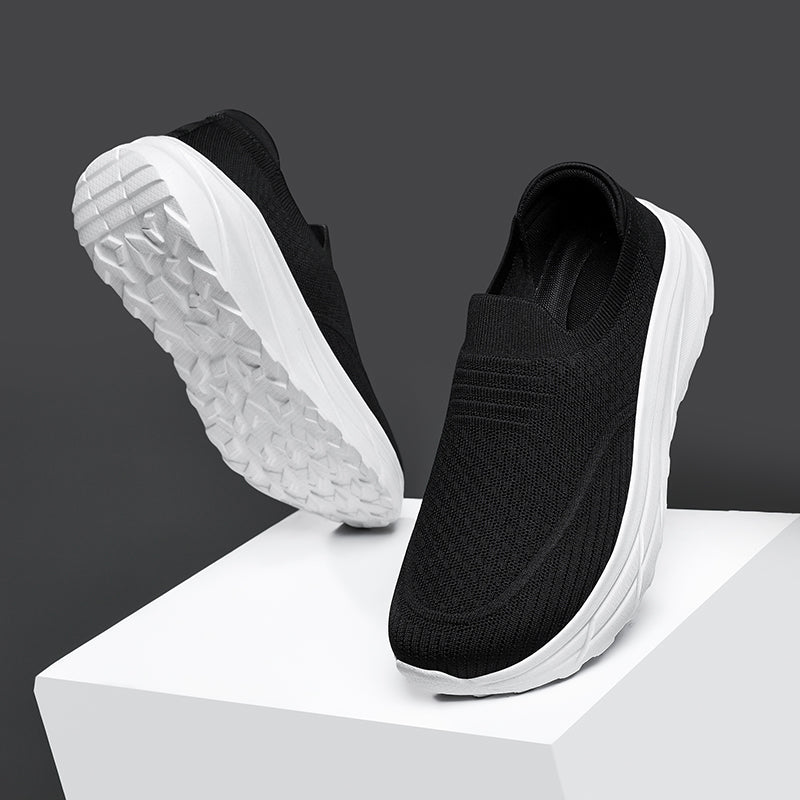 ⏰Limited Time Sale 70% OFF - Men's Slip-On Walking Shoes, Lightweight Casual Sneakers for Men, Suitable For Walking, Work, Travel And Everyday Wear