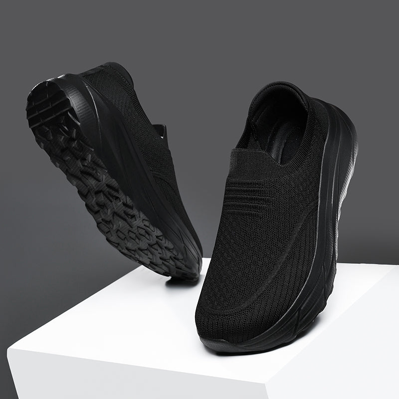 ⏰Limited Time Sale 70% OFF - Men's Slip-On Walking Shoes, Lightweight Casual Sneakers for Men, Suitable For Walking, Work, Travel And Everyday Wear