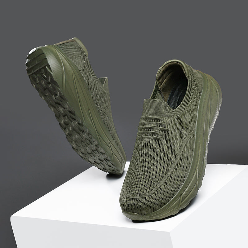 ⏰Limited Time Sale 70% OFF - Men's Slip-On Walking Shoes, Lightweight Casual Sneakers for Men, Suitable For Walking, Work, Travel And Everyday Wear