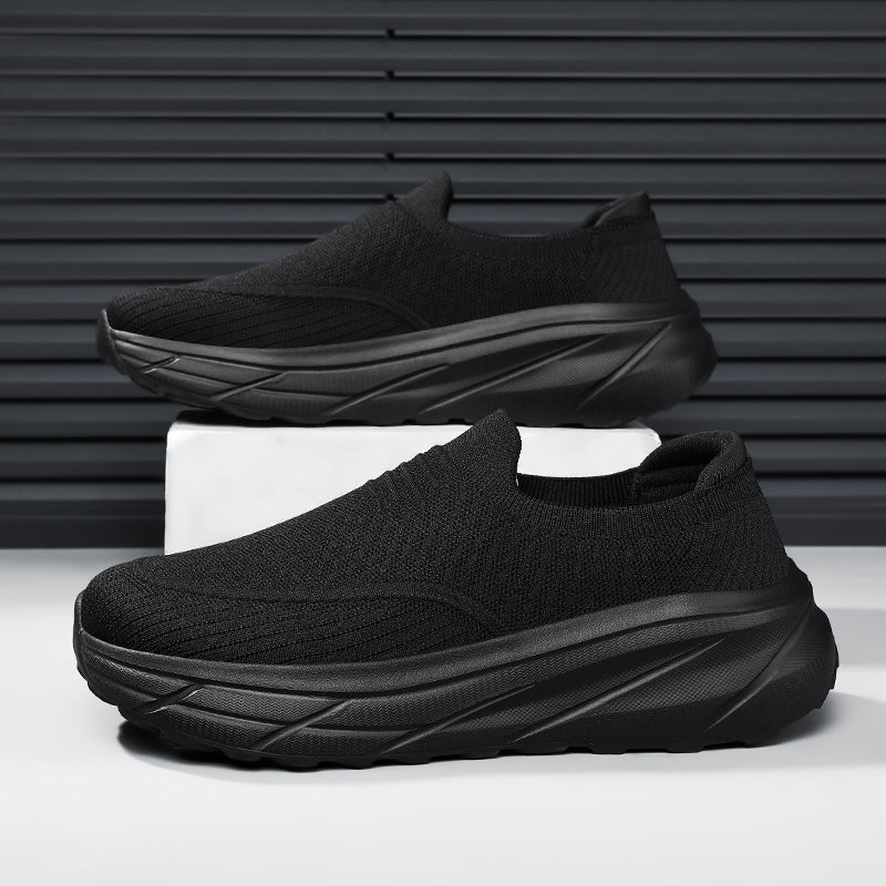 ⏰Limited Time Sale 70% OFF - Men's Slip-On Walking Shoes, Lightweight Casual Sneakers for Men, Suitable For Walking, Work, Travel And Everyday Wear