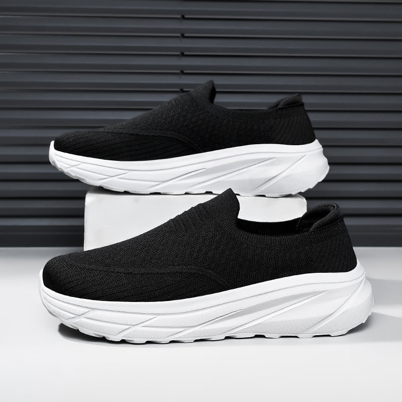 ⏰Limited Time Sale 70% OFF - Men's Slip-On Walking Shoes, Lightweight Casual Sneakers for Men, Suitable For Walking, Work, Travel And Everyday Wear