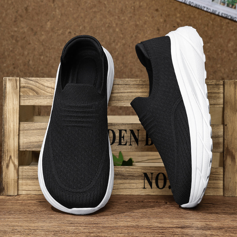 ⏰Limited Time Sale 70% OFF - Men's Slip-On Walking Shoes, Lightweight Casual Sneakers for Men, Suitable For Walking, Work, Travel And Everyday Wear