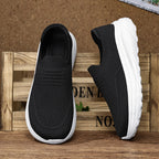 ⏰Limited Time Sale 70% OFF - Men's Slip-On Walking Shoes, Lightweight Casual Sneakers for Men, Suitable For Walking, Work, Travel And Everyday Wear