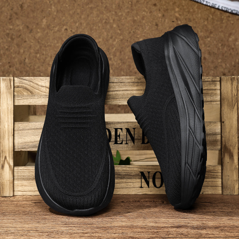 ⏰Limited Time Sale 70% OFF - Men's Slip-On Walking Shoes, Lightweight Casual Sneakers for Men, Suitable For Walking, Work, Travel And Everyday Wear