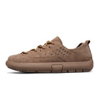 ⏰Limited Time Sale 70% OFF - Men's Suede Walking Shoes - Lace-Up, Breathable, Wide Toe Box with Arch Support, Cushioning, Slip-Resistant, And Wear-Resistant