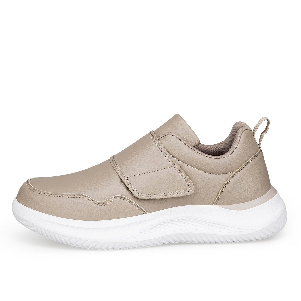 ⏰Limited Time Sale 70% OFF - Men's Genuine Leather Walking Shoes - Slip-On Design With Velcro Straps, Maximum Support, Wide Toe Box with Arch Support, Cushioning