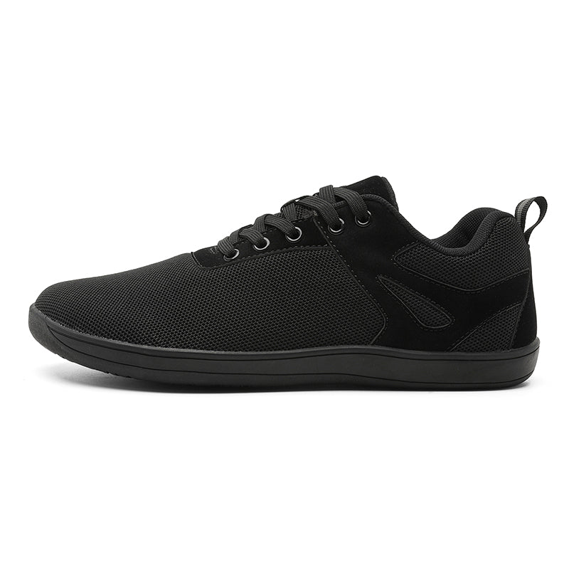 ⏰Limited Time Sale 70% OFF - Men's Mesh Barefoot Shoes - Lace-Up, Breathable, Wide Toe Box with Arch Support, Non-slip And Wear-Resistant