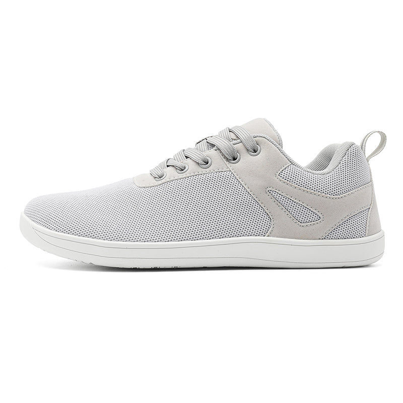 ⏰Limited Time Sale 70% OFF - Men's Mesh Barefoot Shoes - Lace-Up, Breathable, Wide Toe Box with Arch Support, Non-slip And Wear-Resistant