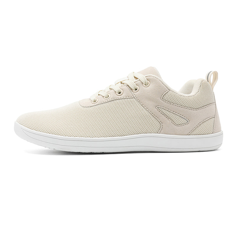 ⏰Limited Time Sale 70% OFF - Men's Mesh Barefoot Shoes - Lace-Up, Breathable, Wide Toe Box with Arch Support, Non-slip And Wear-Resistant