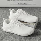 ⏰Limited Time Sale 70% OFF - Men's Mesh Barefoot Shoes - Lace-Up, Breathable, Wide Toe Box with Arch Support, Non-slip And Wear-Resistant