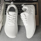⏰Limited Time Sale 70% OFF - Men's Mesh Barefoot Shoes - Lace-Up, Breathable, Wide Toe Box with Arch Support, Non-slip And Wear-Resistant