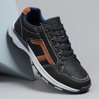⏰Limited Time Sale 70% OFF - Men's Genuine Leather Hiking Shoes - Outdoor Work Shoes -Side Zipper, Lightweight, Wide Toe Box, Arch Support, Shock Absorption, Waterproof, Slip-Resistant