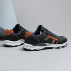 ⏰Limited Time Sale 70% OFF - Men's Genuine Leather Hiking Shoes - Outdoor Work Shoes -Side Zipper, Lightweight, Wide Toe Box, Arch Support, Shock Absorption, Waterproof, Slip-Resistant