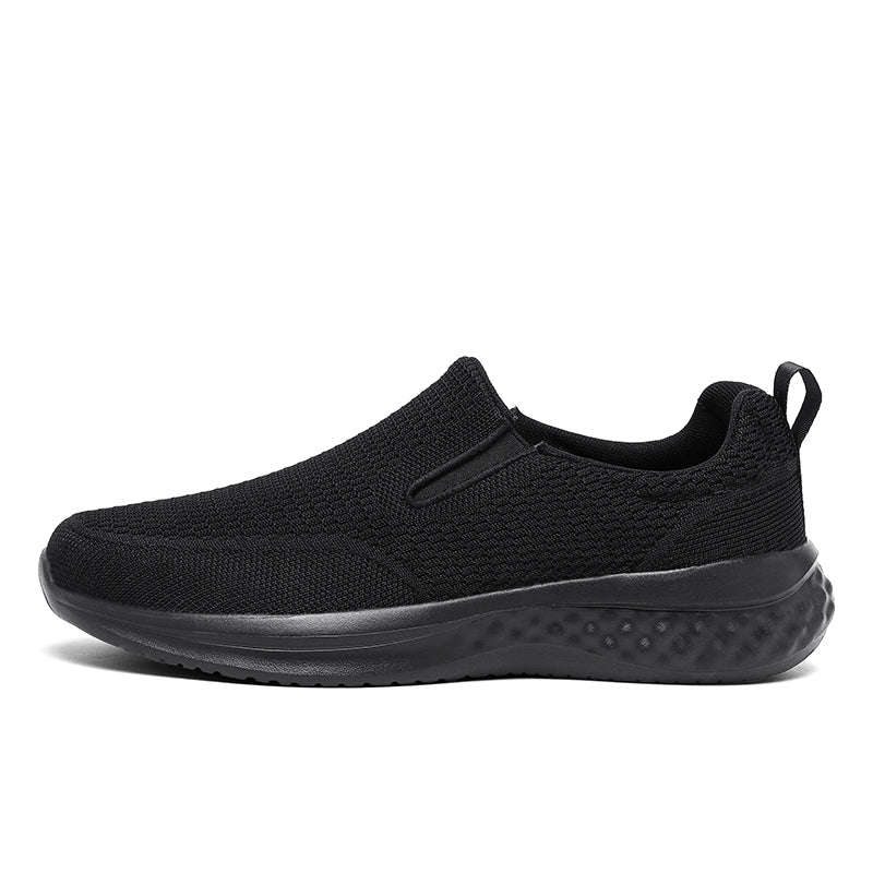 ⏰Limited Time Sale 70% OFF - Men's Mesh Walking Shoes - Slip-On, Cushioned, Wide Toe Box, Arch Support, Anti-Slip