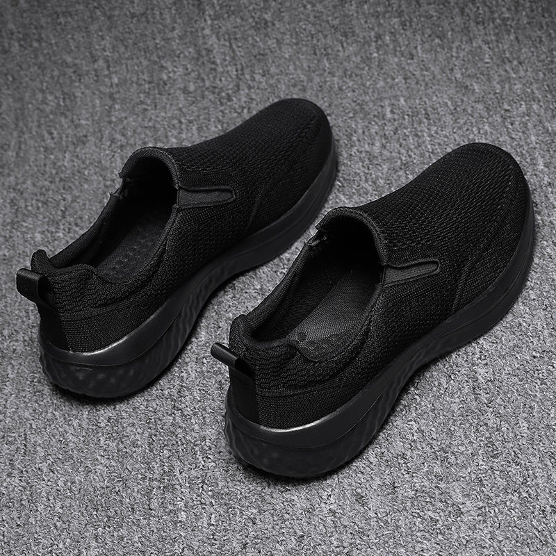 ⏰Limited Time Sale 70% OFF - Men's Mesh Walking Shoes - Slip-On, Cushioned, Wide Toe Box, Arch Support, Anti-Slip