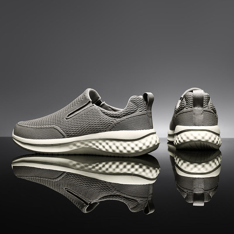 ⏰Limited Time Sale 70% OFF - Men's Mesh Walking Shoes - Slip-On, Cushioned, Wide Toe Box, Arch Support, Anti-Slip