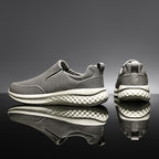 ⏰Limited Time Sale 70% OFF - Men's Mesh Walking Shoes - Slip-On, Cushioned, Wide Toe Box, Arch Support, Anti-Slip