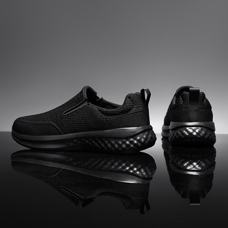 ⏰Limited Time Sale 70% OFF - Men's Mesh Walking Shoes - Slip-On, Cushioned, Wide Toe Box, Arch Support, Anti-Slip