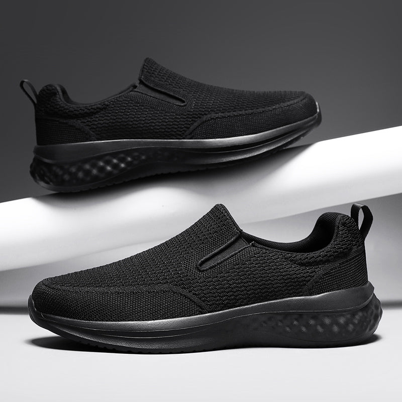 ⏰Limited Time Sale 70% OFF - Men's Mesh Walking Shoes - Slip-On, Cushioned, Wide Toe Box, Arch Support, Anti-Slip