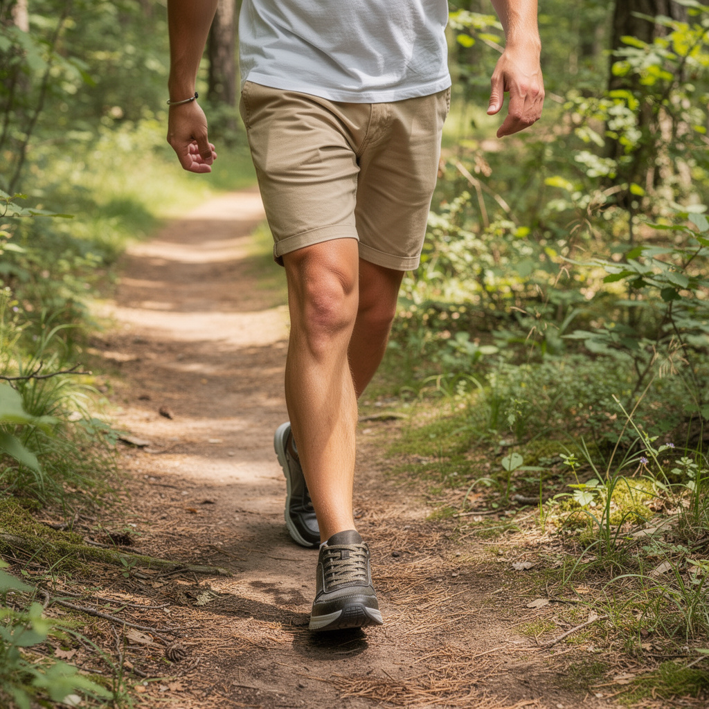⏰Limited Time Sale 70% OFF - Men's Lightweight Trail Hiking Shoes – Waterproof Anti-Slip Trail Shoes With Cushioned Sole, Protective Toe & Durable Traction-Wide Toe Box, Arch Support